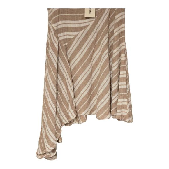 NWT Zulu & Zephyr Backroad assymetrical striped dress size L - Picture 3 of 9